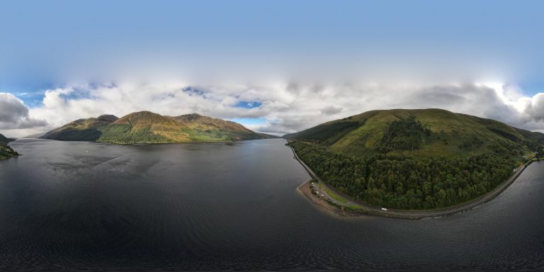Loch Lochy from above