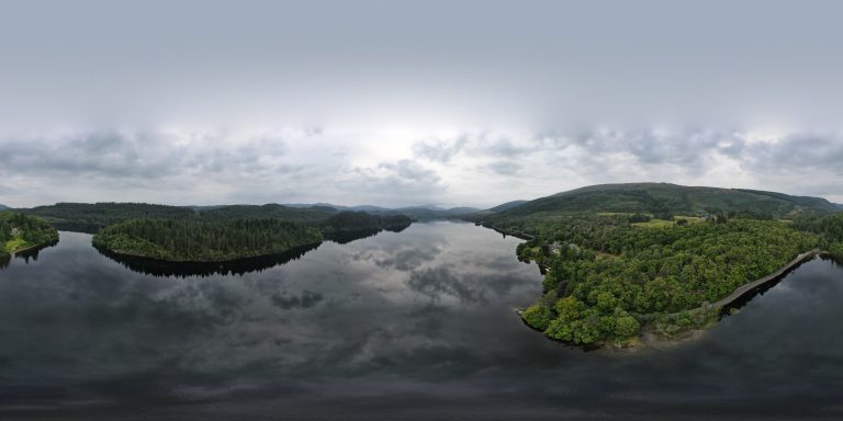 Loch Ard from above